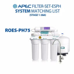 APEC Water Systems Essence 10 in. Replacement Filter Set for APEC Water Systems ROES-PH75 with pH+ Re-Mineralization Filter thumbnail 9