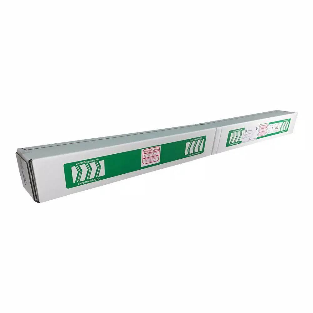 Unbranded 8 Foot Jumbo Fluorescent Lamp Recycling Box - Holds 25 T12 or 56 T8 Lamps