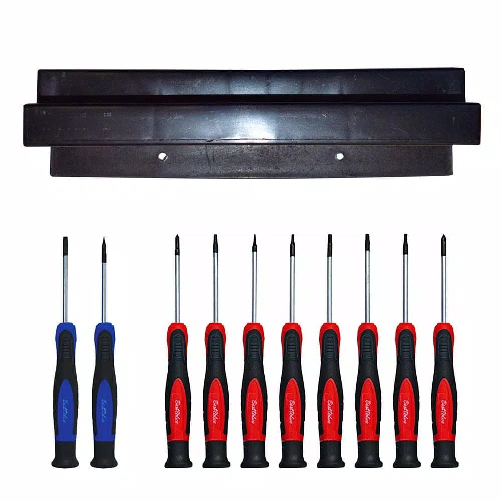 Best Value 19-Piece Screwdriver Set with Magnetic Chrome Vanadium Steel Tips and Ergonomic Handles
