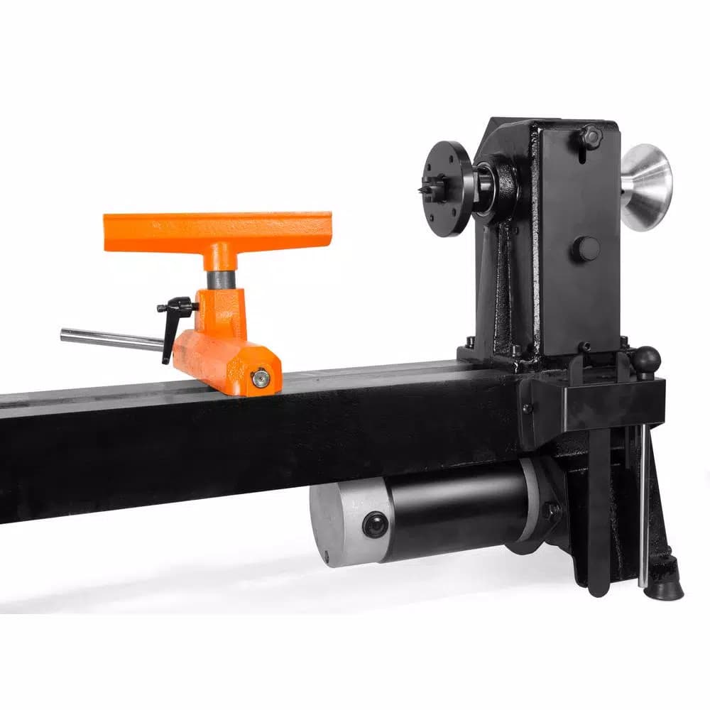 WEN 12 in. x 18 in. Variable Speed Wood Lathe, 4.5 Amp, Cast Iron
