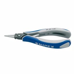 KNIPEX 5-1/4 in. Precision Electronics Pliers with Round Tips thumbnail 1