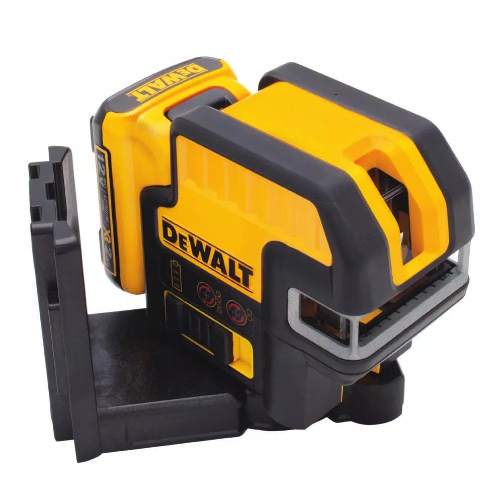DEWALT 12V MAX Red Self-Leveling 2-Spot Cross Line Laser Starter Pack with TSTAK Case