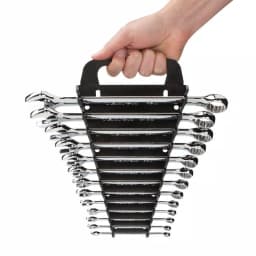 TEKTON 13-Tool Store-and-Go Wrench Rack Keeper, Black thumbnail 7