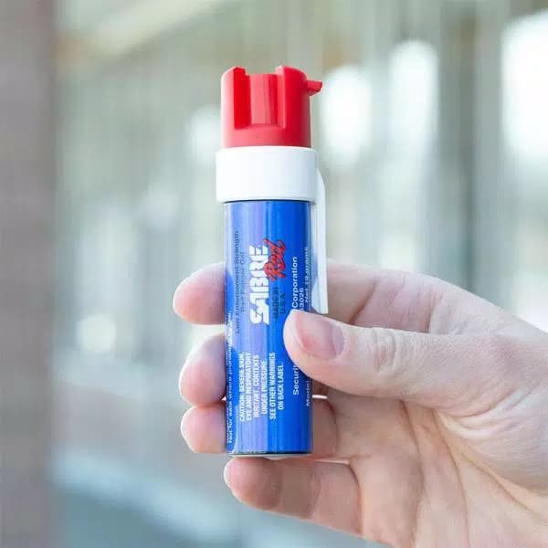 SABRE Compact Pepper Gel with Clip - Maximum Strength Personal Defense Spray