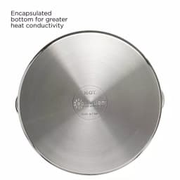 Ecolution Pure Intentions 16 Qt. Stainless Steel Stock Pot with Glass Lid thumbnail 6