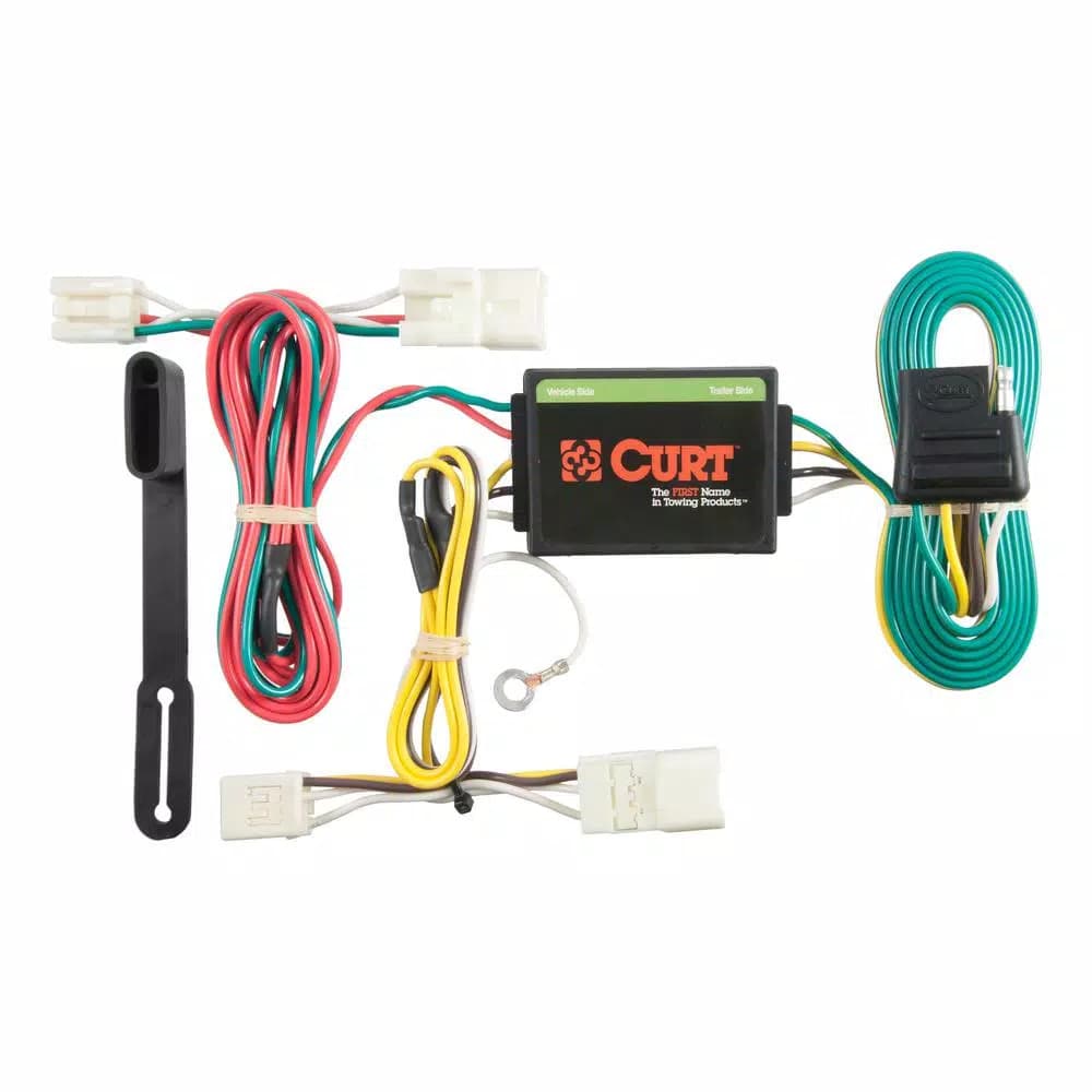 CURT Custom Vehicle-Trailer Wiring Harness for Hyundai Elantra, 4-Way Flat Output T-Connector