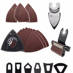 ODYSSEY 45-Piece Oscillating Sanding Pad Combo Set with Uni-Fit Universal Compatibility thumbnail 1