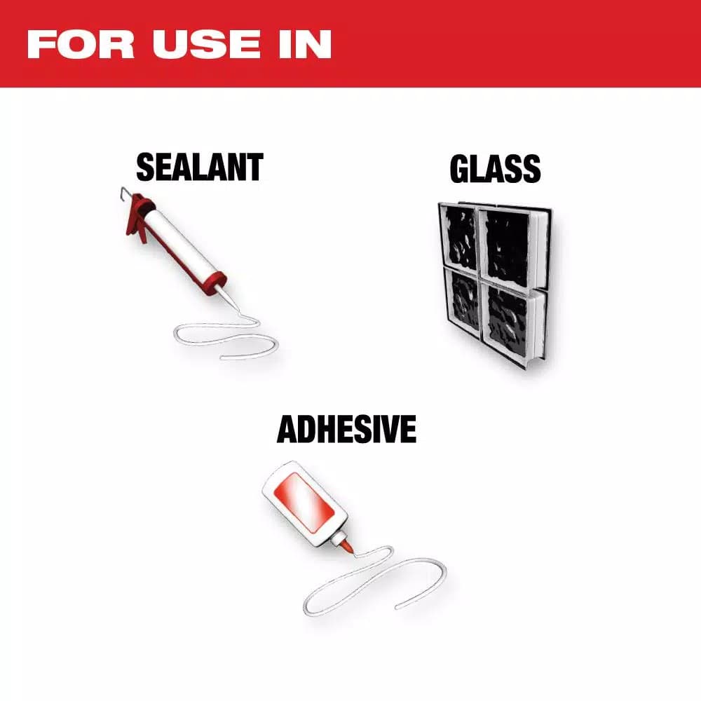 Milwaukee OPEN-LOK Mushroom Sealant Scraper Blade, Stainless Steel, 5-Piece