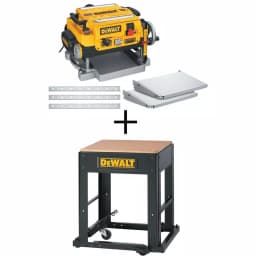 DEWALT 13 in. Heavy-Duty 2-Speed Thickness Planer with Stand and Tables thumbnail 1