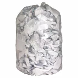 Genuine Joe 60 Gallon Clear Trash Can Liners, Low Density, 100-Count Coreless Roll thumbnail 1