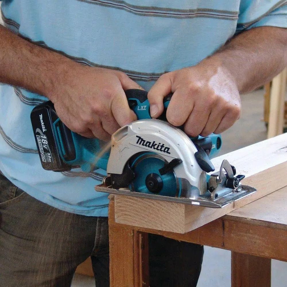Makita 18V LXT Cordless 5-3/8 in. Circular Trim Saw (Tool-Only)