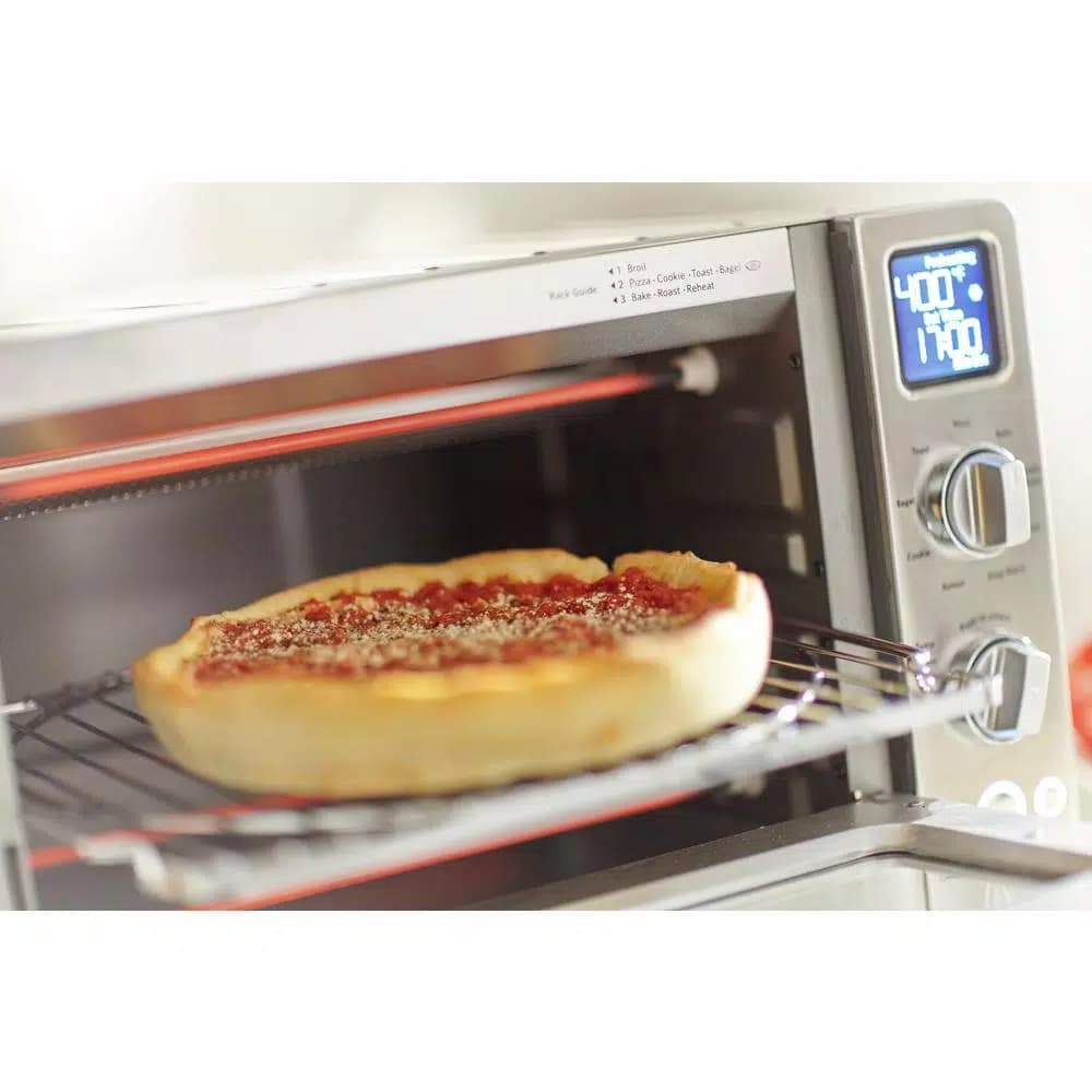 KitchenAid 12 in. Digital Countertop Convection Toaster Oven, 2000W, Stainless Steel