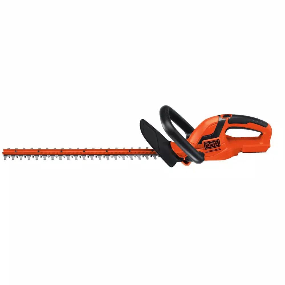 BLACK+DECKER 22 in. 20V MAX Lithium-Ion Cordless Hedge Trimmer, Tool Only (LHT2220B)