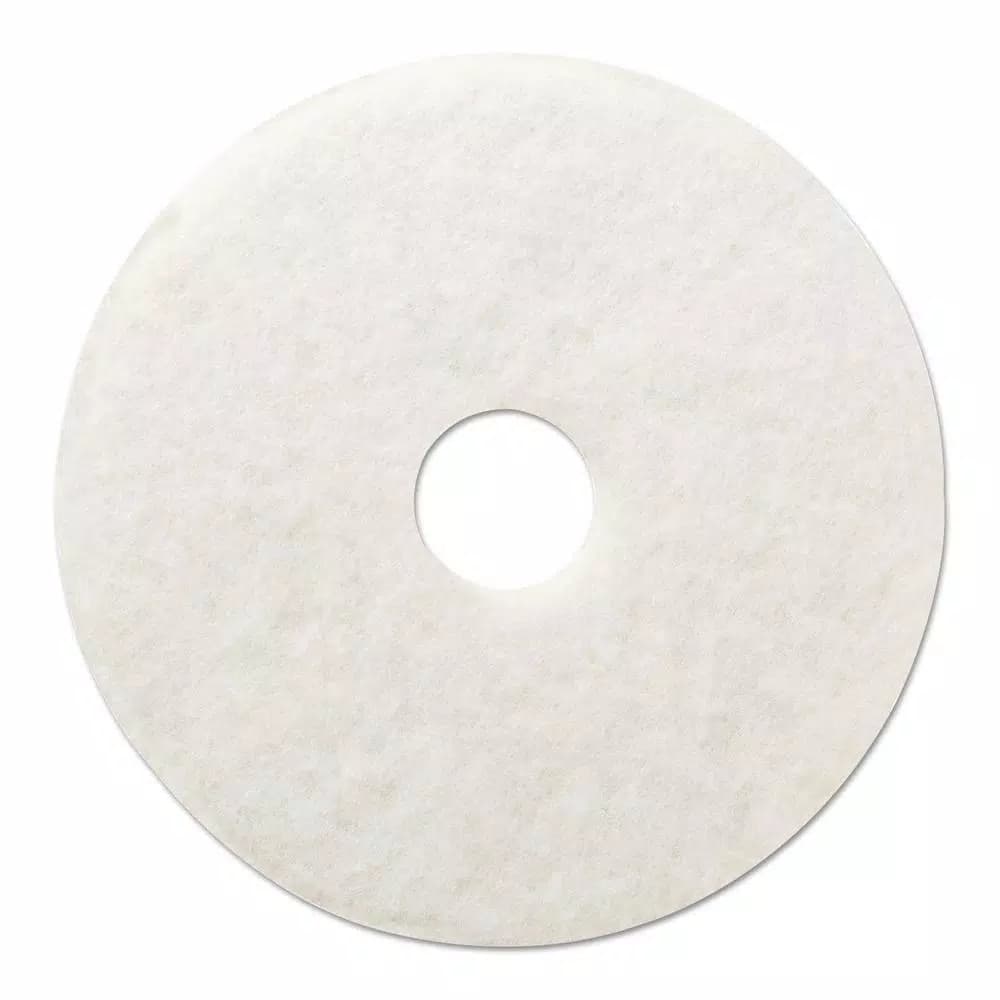 Premiere Pads 12 in. White Polishing Floor Pad, Case of 5