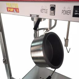 Paragon Theater Pop 8 oz. Red Stainless Steel Countertop Popcorn Machine thumbnail 6