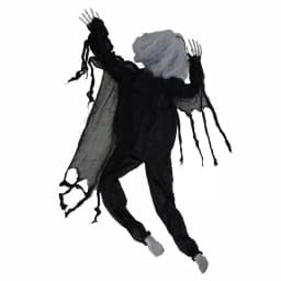Northlight 5 ft. Creepy Climbing Dead Zombie Halloween Window Decor - Poseable Hanging Decoration thumbnail 1