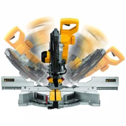 DEWALT 12 in. 15 Amp Double-Bevel Sliding Compound Miter Saw with 60T Fine Finish Blade thumbnail 8
