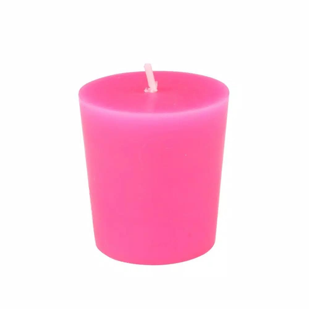 Zest Candle Hot Pink Votive Candles, 1.75 in. Diameter, 12-Pack