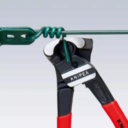 KNIPEX 8 in. High Leverage Cross Cut Bolt End Cutting Pliers thumbnail 3