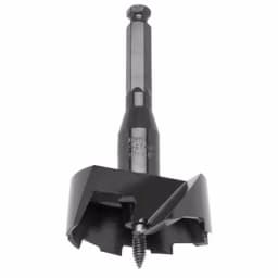 Milwaukee 2-1/4 in. High-Speed Steel Self-Feed Auger Bit with 7/16 in. Hex Shank thumbnail 1