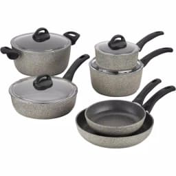 Ballarini Parma 10-Piece Aluminum Ceramic Nonstick Cookware Set, Gray thumbnail 1