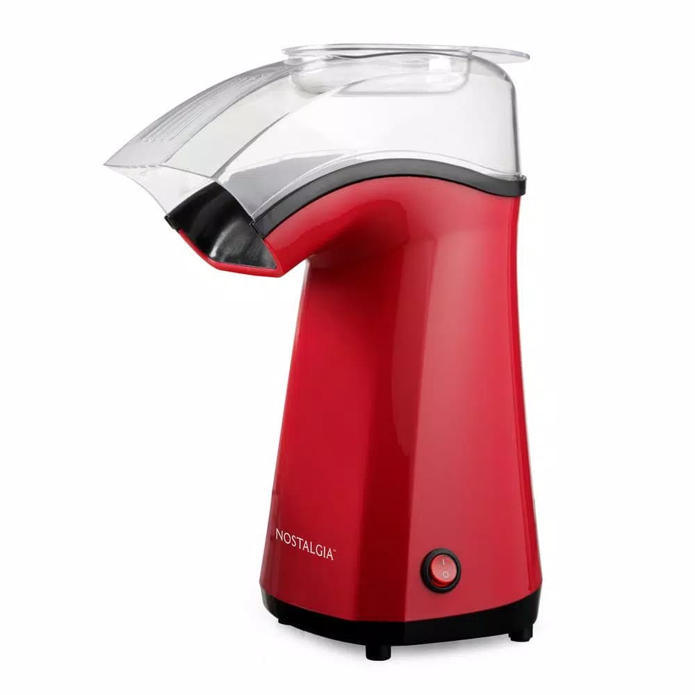 Nostalgia APH200RED 16-Cup Hot Air Popcorn Maker, Red Countertop Popper