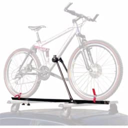 Swagman Upright Roof Rack Single Bike Carrier for Square, Round, and Oval Bars thumbnail 1