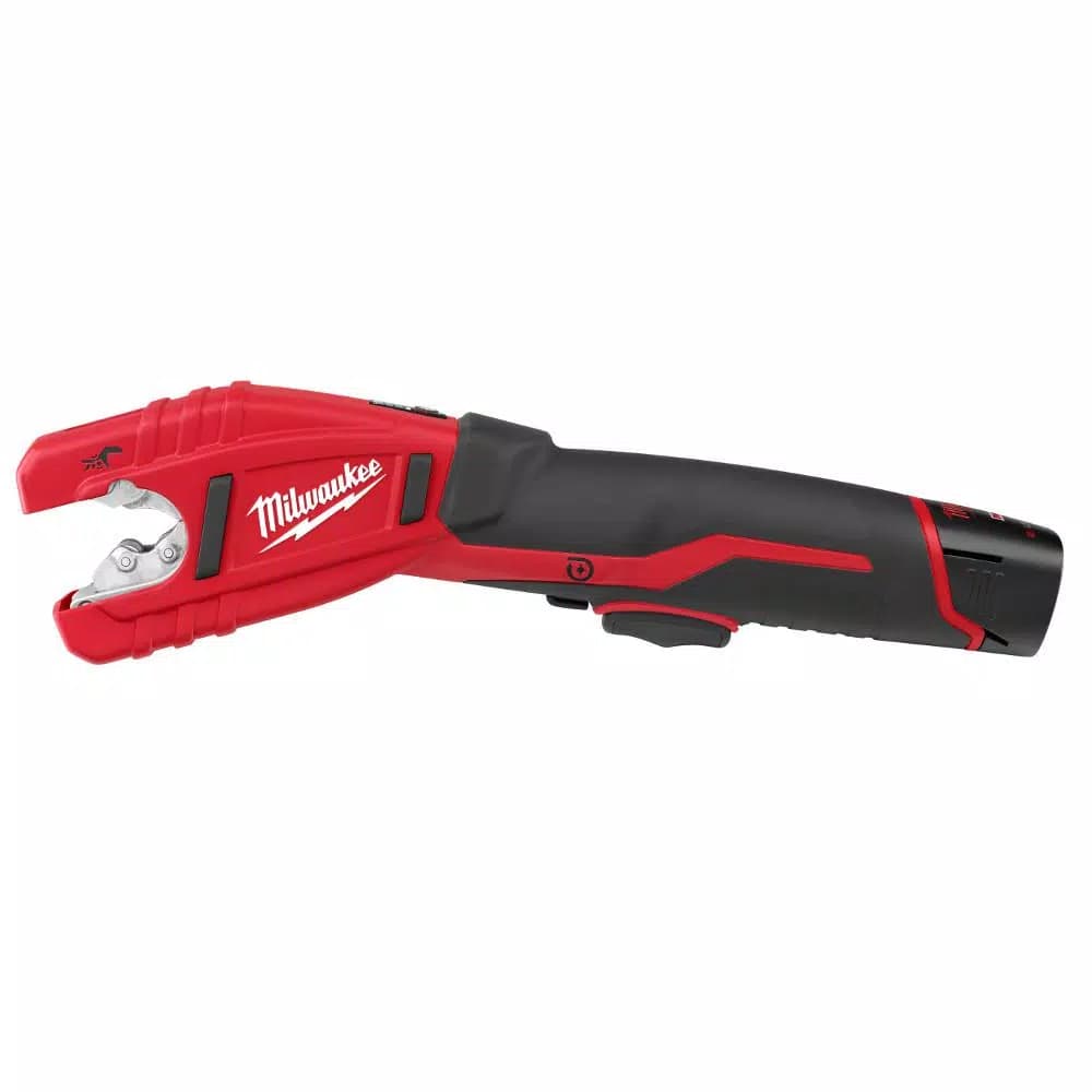 Milwaukee M12 12V Lithium-Ion Cordless Sub-Compact Band Saw and Copper Tubing Cutter Combo Kit
