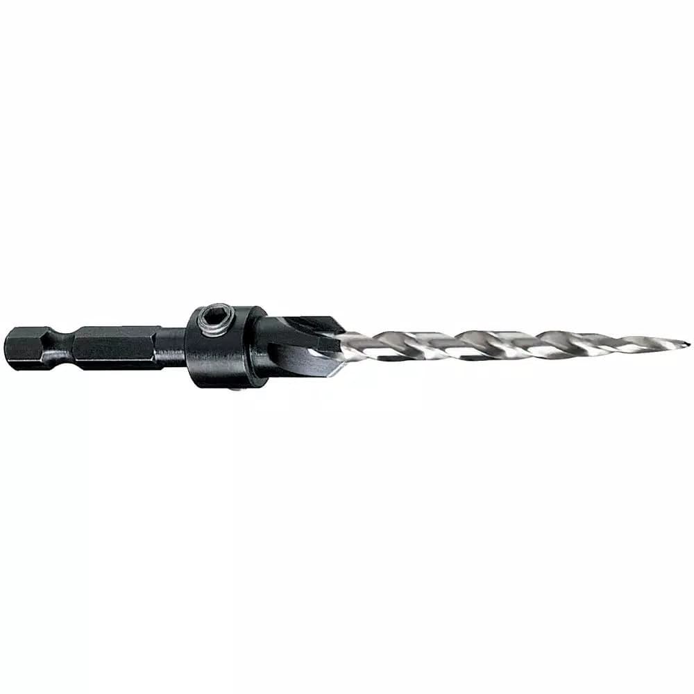 DEWALT #6 9/64 in. Countersink and Drill Bit, Hex Shank