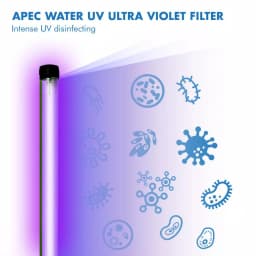 APEC Water Systems Essence 10 in. Replacement Pre-Filter Set with UV Bulb for ROES-UV75 thumbnail 6