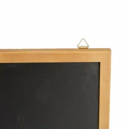Mind Reader Brown Wall Mount Chalkboard Memo Board with Storage Hooks thumbnail 4