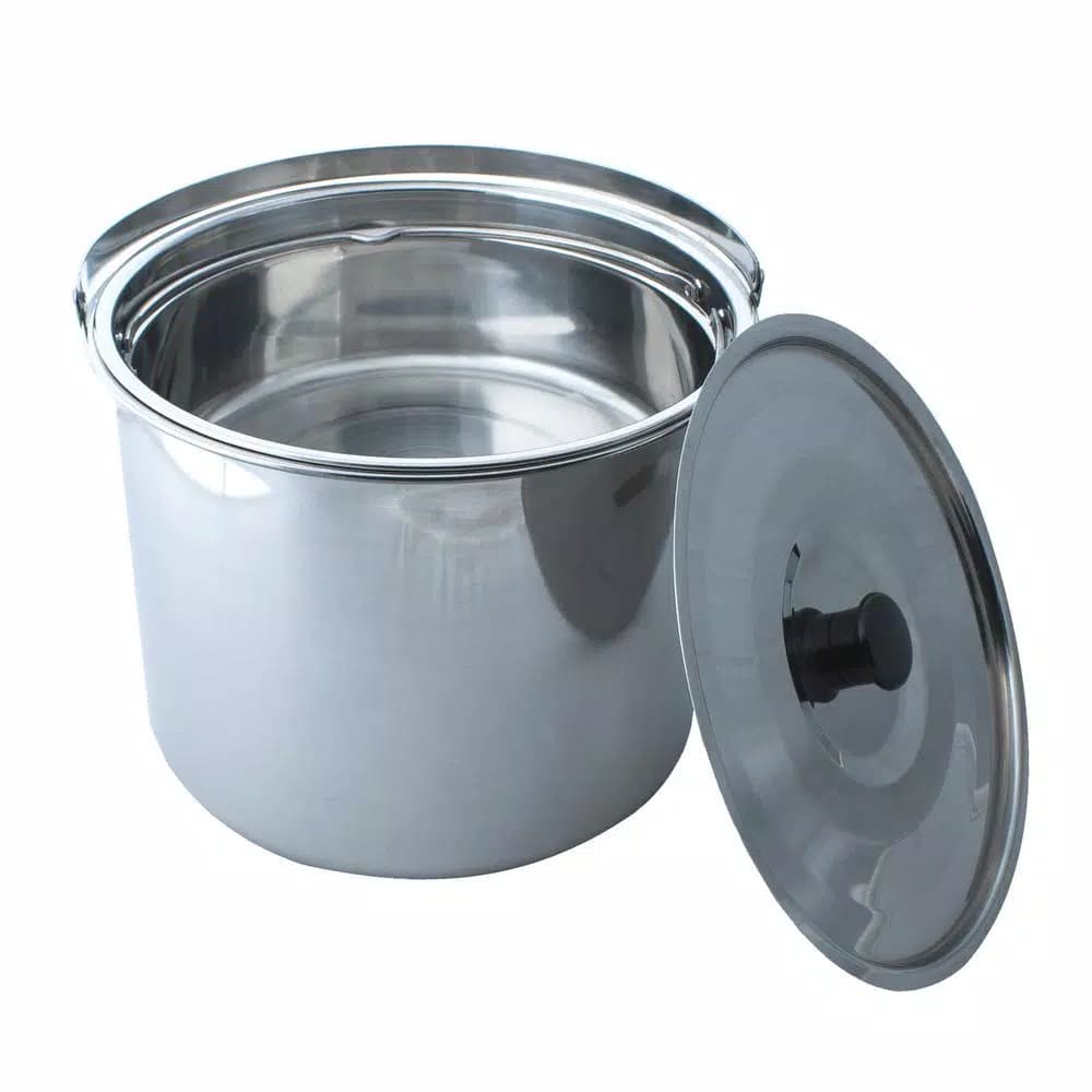 SPT 6.34 Qt. Stainless Steel Thermal Slow Cooker with Stainless Steel Insert