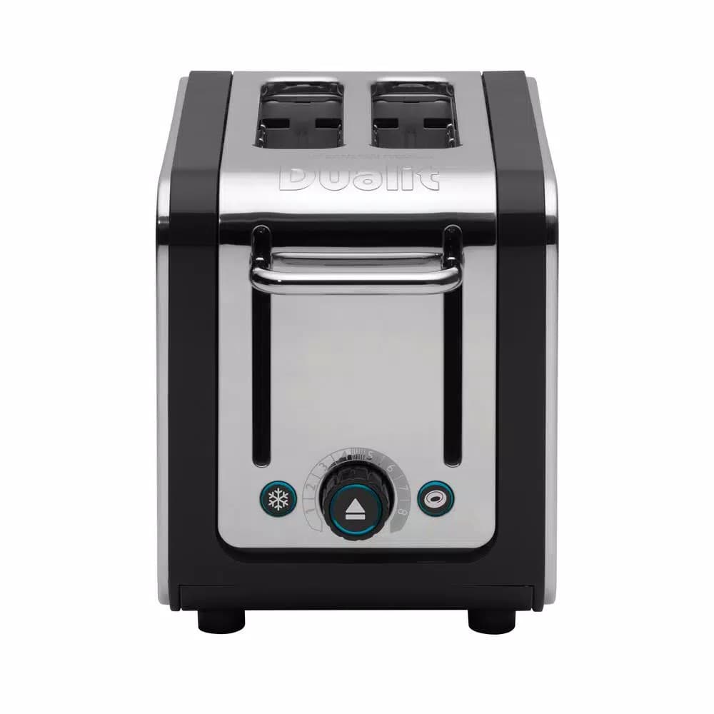 Dualit Design Series 2-Slice Stainless Steel Toaster with Interchangeable Panels