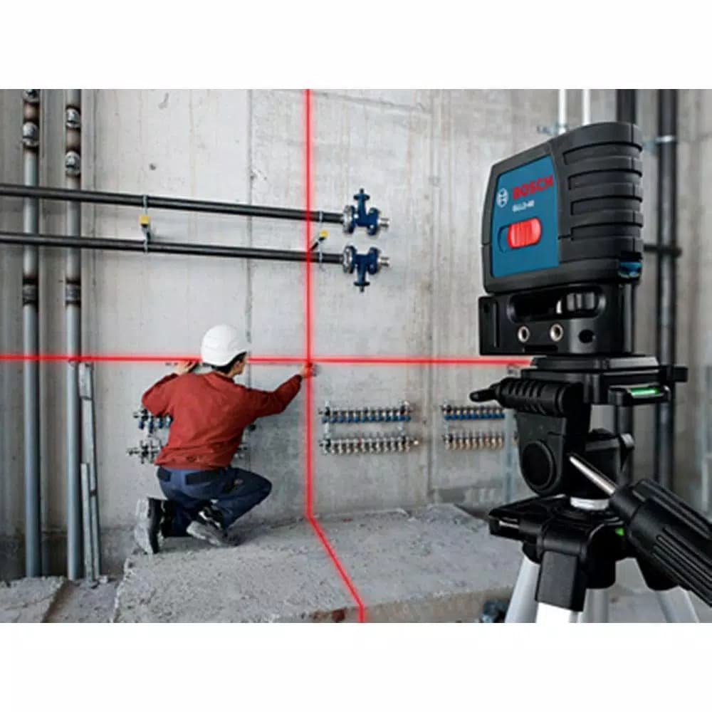 Bosch Compact Tripod for Line Lasers, Point Lasers, and Laser Measures