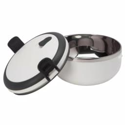 Unbranded Kitchen Details Stainless Steel 1-Tier Insulated Lunch Box - White thumbnail 3