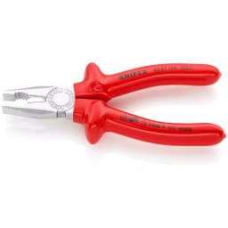 KNIPEX 7-1/4 in. Insulated Combination Pliers with Chrome Finish thumbnail 3