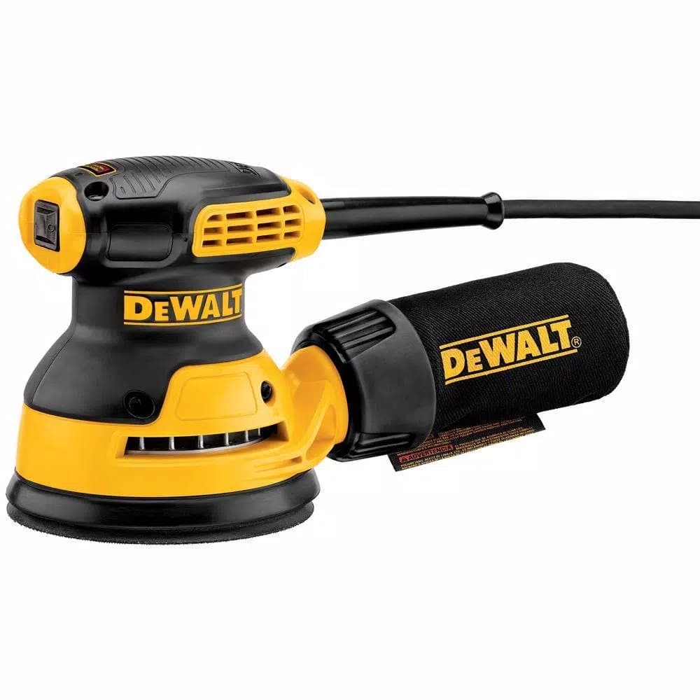 DEWALT DWE6421K 3 Amp Corded 5 in. Random Orbital Hook and Loop Sander