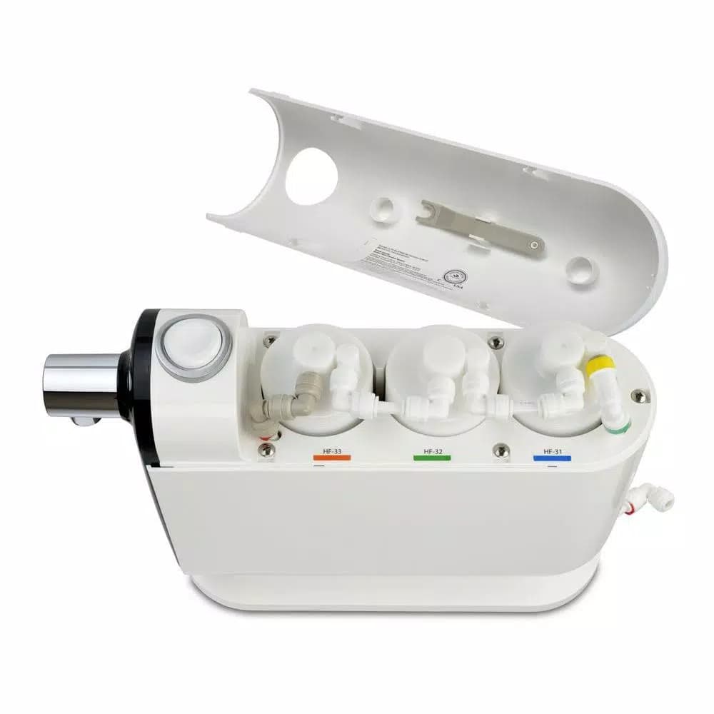 Brondell H2O+ Cypress Countertop Water Filtration System, 3-Stage Carbon Block Filtration