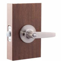 Copper Creek Daley Satin Stainless Steel Privacy Bed/Bath Door Lever thumbnail 4