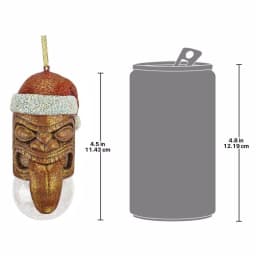 Design Toscano Lono Tiki South Seas Holiday Ornament, 4.5 in. thumbnail 7