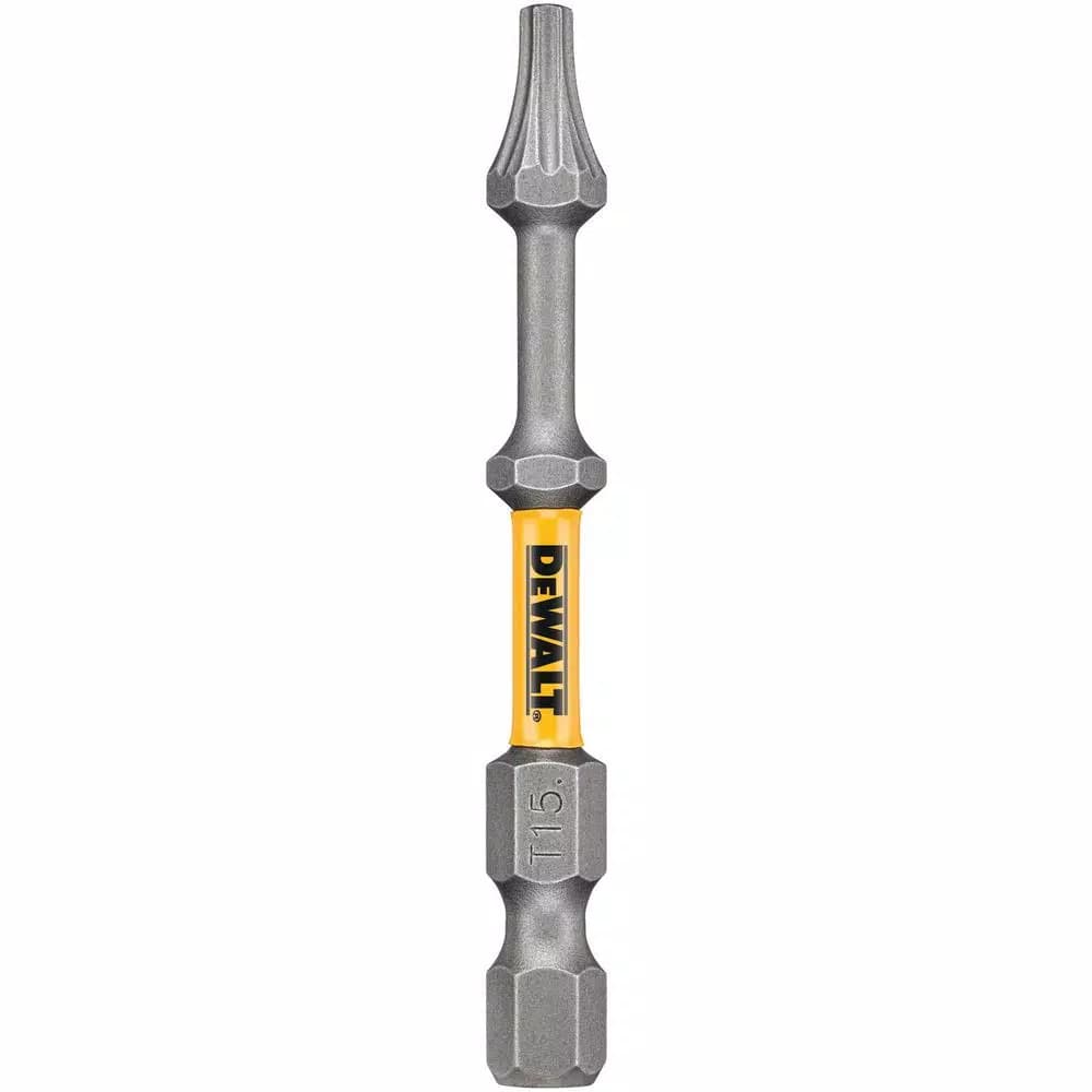 DEWALT MAX Impact Torx 15 Screwdriver Bits, 2-1/2 in., 2-Piece Set