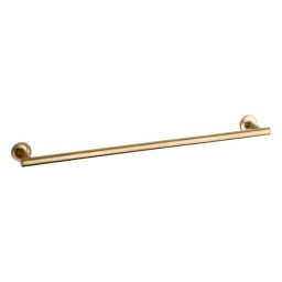 KOHLER Purist 24 in. Single Towel Bar in Vibrant Moderne Brushed Gold thumbnail 1