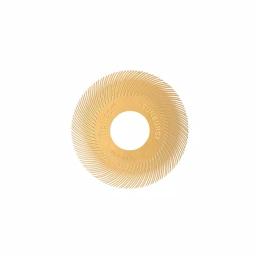 Dedeco Sunburst 6 in. TC Radial Discs 6 Micron Extra-Fine Polishing Tool, 40-Pack thumbnail 1