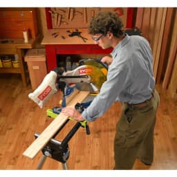 RYOBI Universal Miter Saw QUICKSTAND, Heavy-Duty Steel Folding Stand thumbnail 9