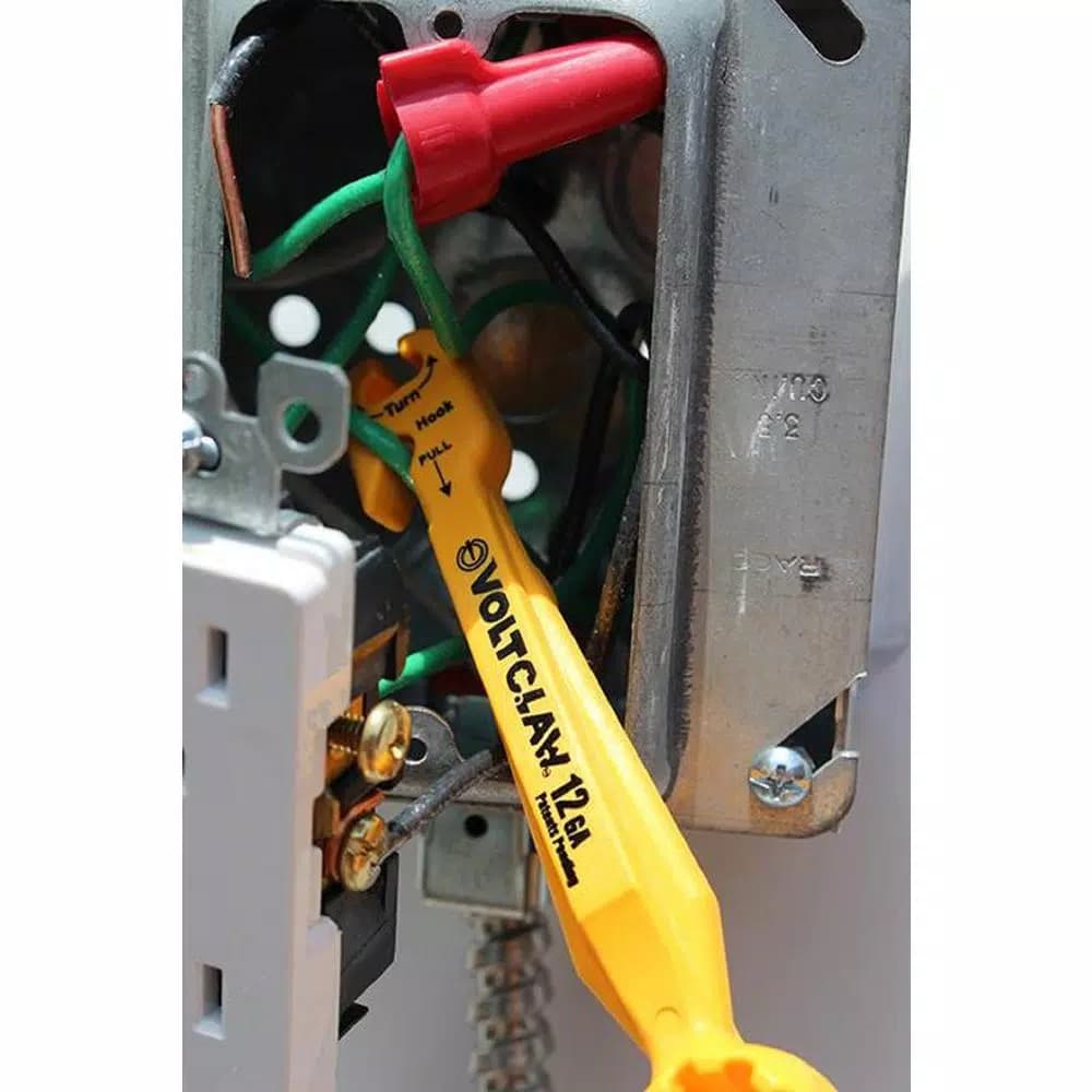 Unbranded Voltclaw-12 Non-Conductive Electrical Wire Pliers for Outlets, Switches, and Breaker Panels