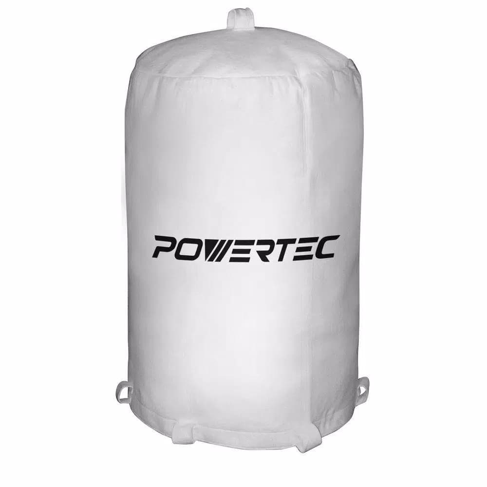 POWERTEC 1 Micron Dust Collector Filter Bag, 20 in. x 31 in. Top Filter Replacement