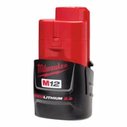 Milwaukee M12 12V Lithium-Ion 2.0Ah Battery and Charger Starter Kit thumbnail 2