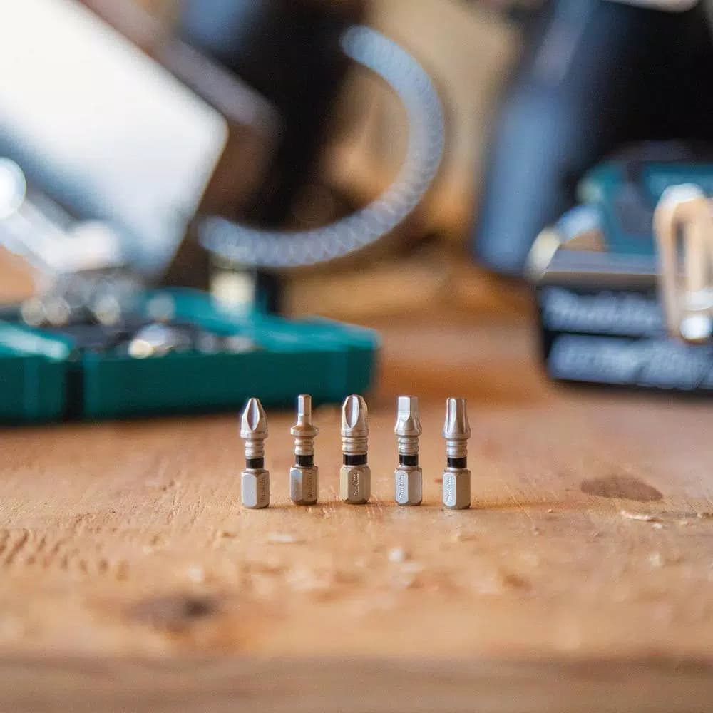 Makita ImpactXPS #2 Phillips 1 in. Insert Bits, 5-Pack
