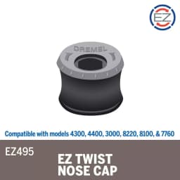 Dremel EZ Twist Nose Cap for Dremel Rotary Tools with Integrated Wrench thumbnail 2