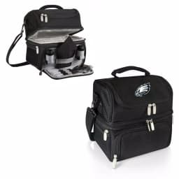 ONIVA Pranzo Philadelphia Eagles Insulated Lunch Bag - Black thumbnail 2